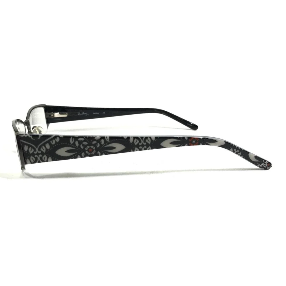 Vera Bradley Eyeglasses Frames Whitney Barcelona BCA Black Silver 51-18-140